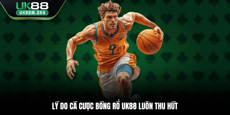 Lý do cá cược bóng rổ Uk88 luôn thu hút