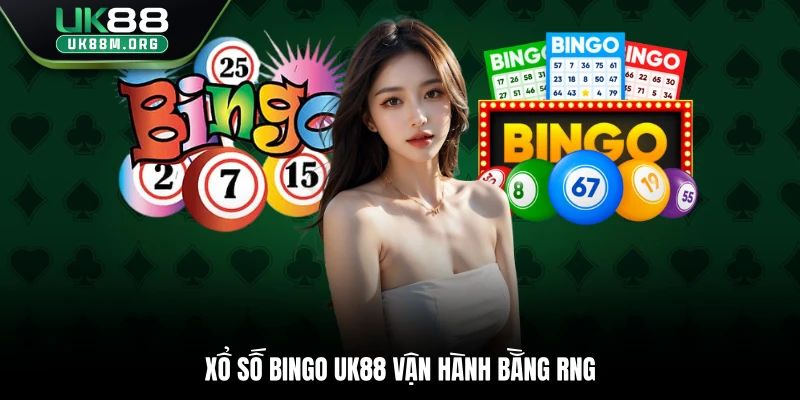 Xổ số Bingo Uk88 vận hành bằng RNG